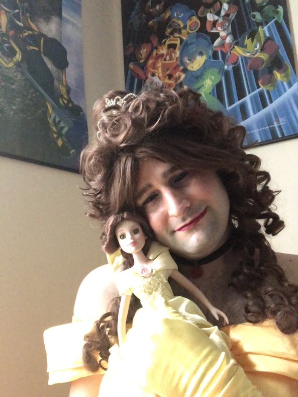 My new dolly - looking pretty with my new dolly, Princess,Dolls,Sissy,Feminization, Feminization,Fairytale,Dolled Up