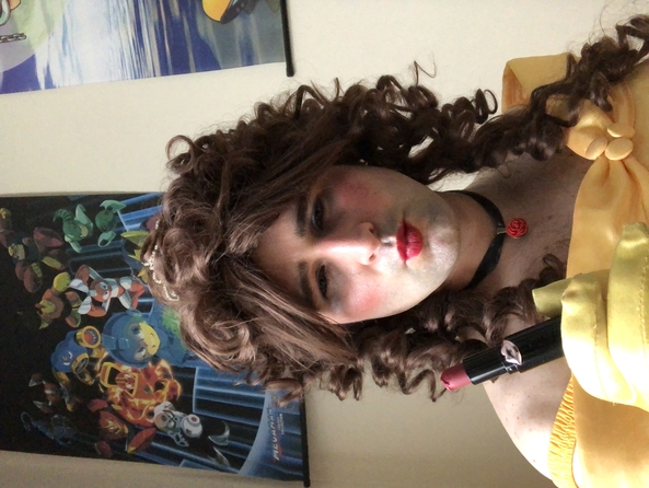 Who wants a kiss? - M'lady Sabrina is offering free kisses to those who want them , Princess,Feminization,kisses, Dolled Up,Fairytale,Feminization