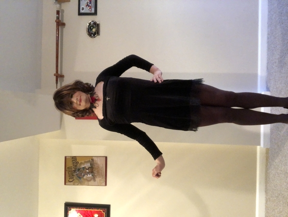 Gothic Princess - My new gothic dress what do you all think?, Feminization,Crossdress, Feminization,Str8 Orientation,Dolled Up