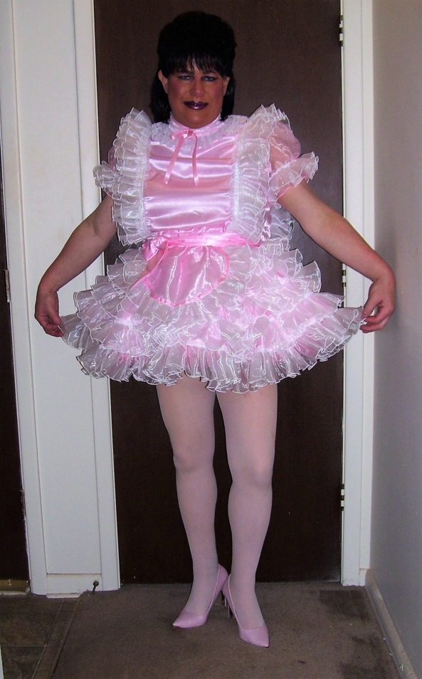Sissy Maid Dress Jessica - My new dress from WearingHers.com, sissy dress, Sissy Fashion