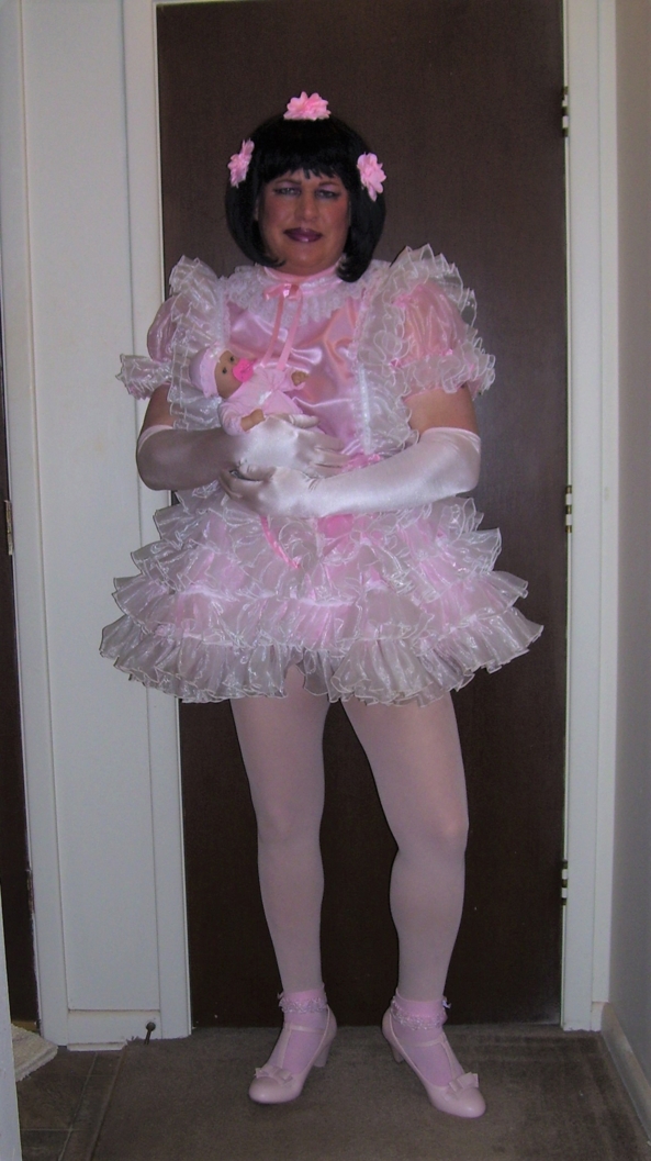 Sissy Eliza w/new baby - Sissy Eliza w/new baby, SissyBaby, Sissy Fashion,Adult Babies,Dolled Up