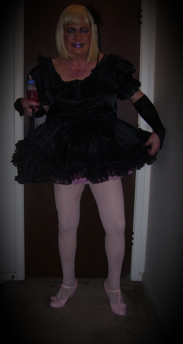 Eliza Black Sissy Maid outfit - Eliza Black Sissy Maid, ElizaBlackSissyMaid, Sissy Fashion