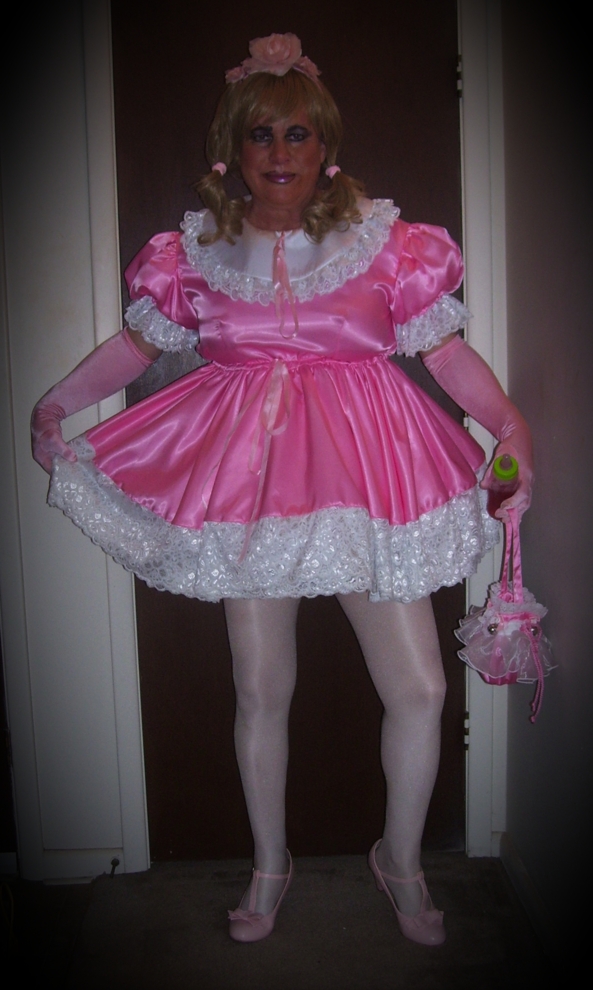 Eliza Sissy Pink Dress - Eliza Sissy Pink Dress 10-31-20, ElizaSissyPinkDress, Sissy Fashion