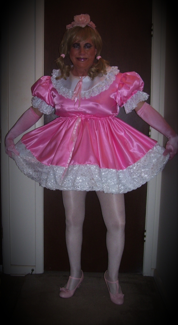 Eliza Sissy Pink Dress - Eliza Sissy Pink Dress 10-31-20, ElizaSissyPinkDress, Sissy Fashion