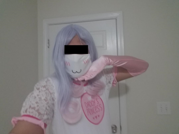 First Album - My first time showing myself being diapered and being cute, diaper,romper,gloves,tights,wig,sissy, Adult Babies,Feminization,Body Suits,Diaper Lovers,Dolled Up,Sissy Fashion