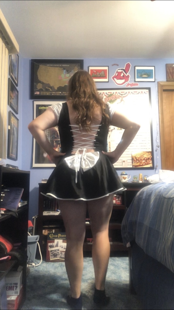 New maid outfit  - Would you like some more tea Ma’am?, maid,skirt,sissy, Dolled Up