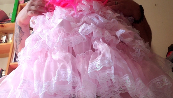 Pretty in Pink - Wifees away, Time to play! , sissy,tranny,shemale,crossdressing,big tits, Feminization,Sissy Fashion,Increased Sexuality,Bisexual Orientation,Gay Orientation,Dolled Up,Breast Implants