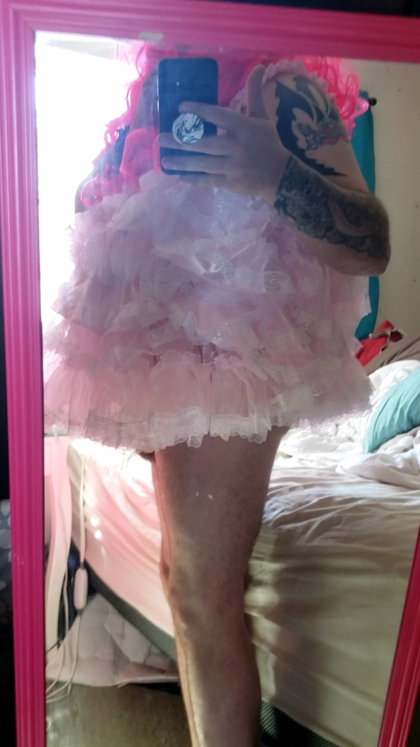Pretty in Pink - Wifees away, Time to play! , sissy,tranny,shemale,crossdressing,big tits, Feminization,Sissy Fashion,Increased Sexuality,Bisexual Orientation,Gay Orientation,Dolled Up,Breast Implants