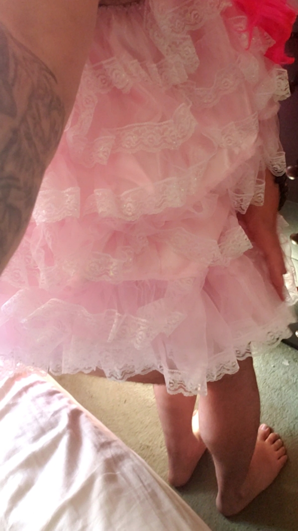 Pretty in Pink - Wifees away, Time to play! , sissy,tranny,shemale,crossdressing,big tits, Feminization,Sissy Fashion,Increased Sexuality,Bisexual Orientation,Gay Orientation,Dolled Up,Breast Implants