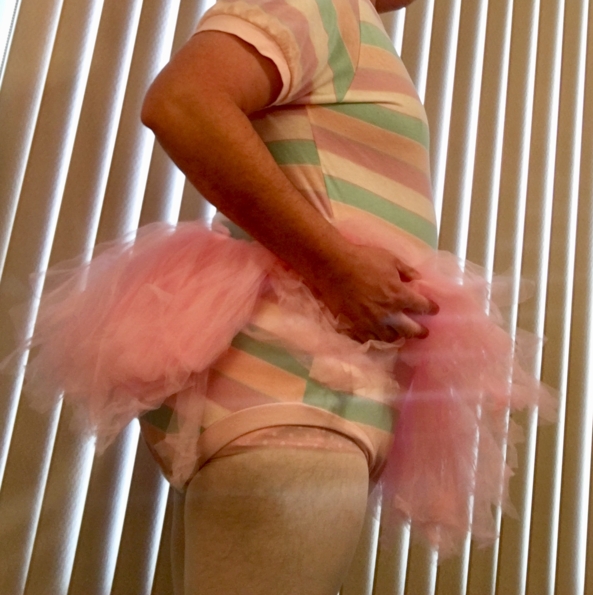 Tutu, onesie, tights. - I have my tutu, onesie, tights, and of course cloth diapers and plastic panties. , Diapers,tutu,onesie,tights, Adult Babies,Diaper Lovers,Sissy Fashion