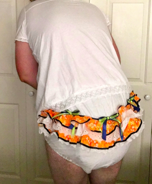 BABY PANTS - Frilly panties, and some plain transparent yellow., Diapers,plastic pants,sissy panties,frilly panties, Adult Babies,Sissy Fashion,Diaper Lovers