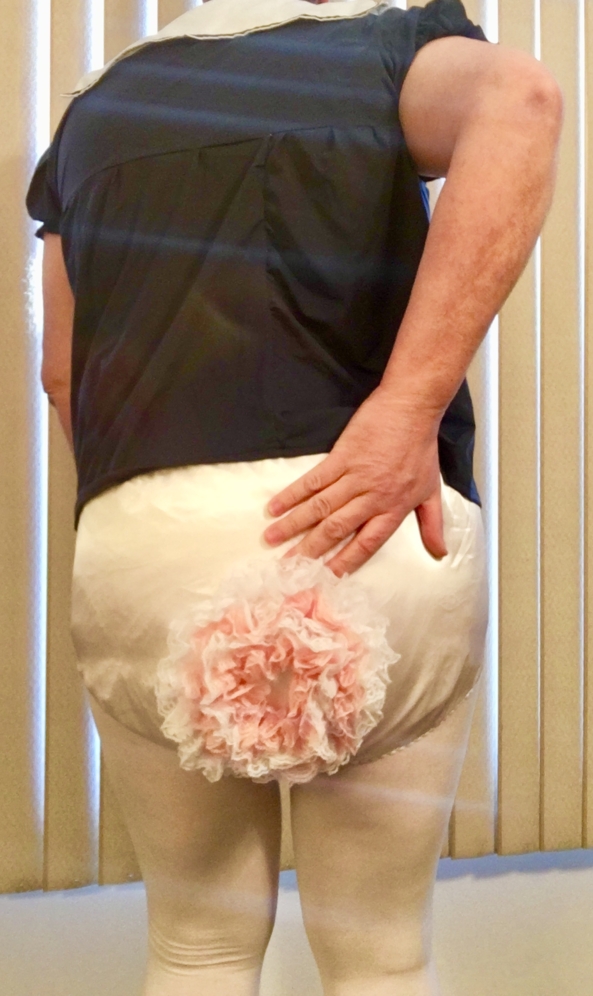 Click here to see the image in full size. SAILOR DRESS REBOOT - Short dress, diapers, tights, frilly panties , Sissy dress,diapers,frilly panties , Adult Babies,Diaper Lovers,Sissy Fashion