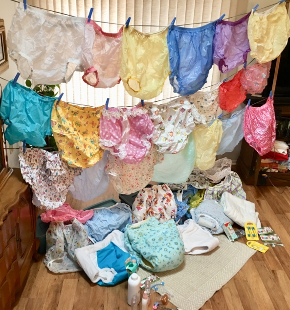 PLASTIC PANTIES  - Some of my plastic panties for fun., Plastic panties , Adult Babies,Diaper Lovers