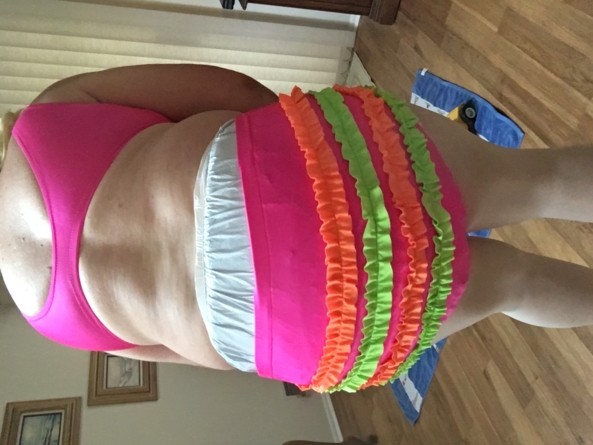 Bathing Suits for Sissy - Bathing suit and thick diapers, Sissy bathing suits, Adult Babies,Diaper Lovers,Sissy Fashion