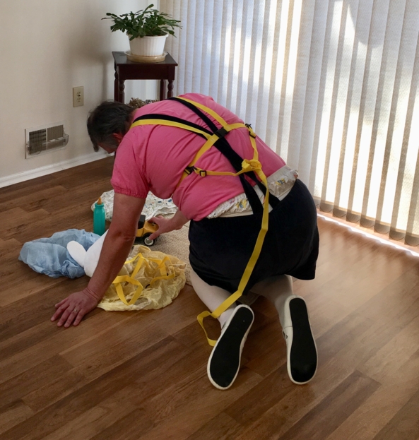 Short Playtime - Trying to play when I have a leash on., Playtime, Adult Babies,Diaper Lovers