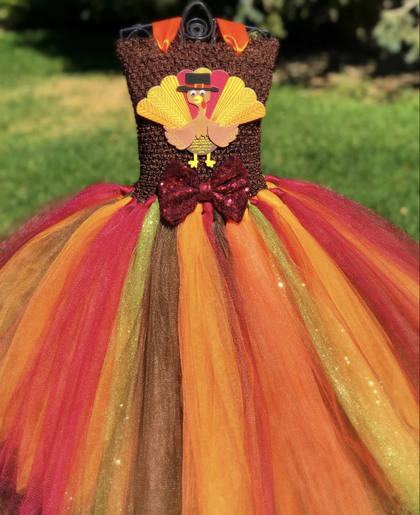 HAPPY THANKSGIVING  - Sissy Turkey Dress, or Sissy Turkey Dressing, Thanksgiving Sissy Dress, Sissy Fashion
