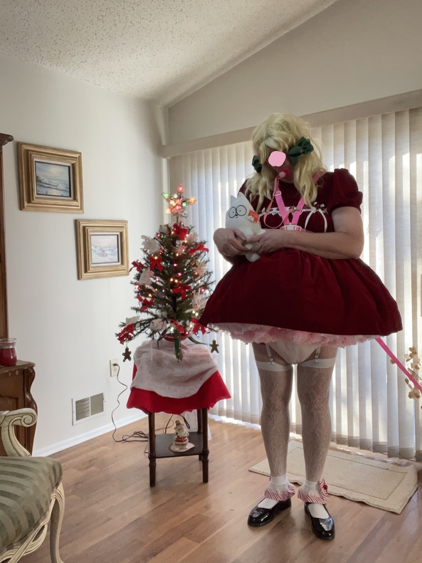 🎄A SISSY CHRISTMAS GREETING🎄 - My Christmas outfit , Christmas , Adult Babies
