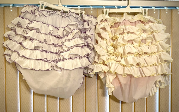 New Plastic Panties - Plastic sissy ruffle panties , Sissy panties, Adult Babies