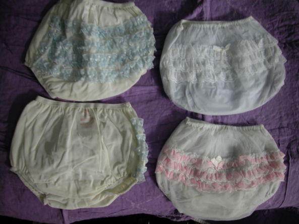 VINTAGE BABY PANTIES - Some items I’ve collected over the years., Plastic panties , Adult Babies,Sissy Fashion,Diaper Lovers