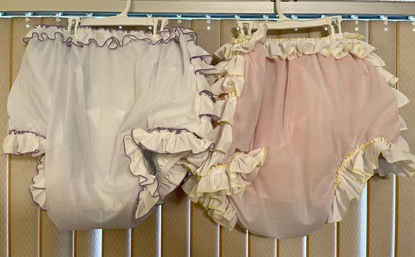 New Plastic Panties - Plastic sissy ruffle panties , Sissy panties, Adult Babies
