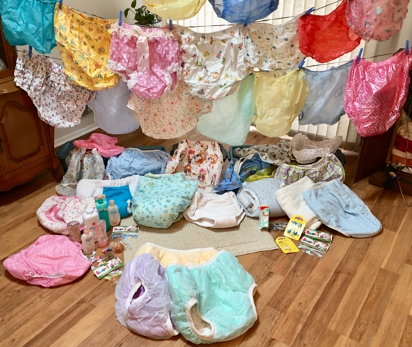 PLASTIC PANTIES  - Some of my plastic panties for fun., Plastic panties , Adult Babies,Diaper Lovers