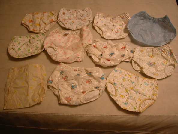 VINTAGE BABY PANTIES - Some items I’ve collected over the years., Plastic panties , Adult Babies,Sissy Fashion,Diaper Lovers