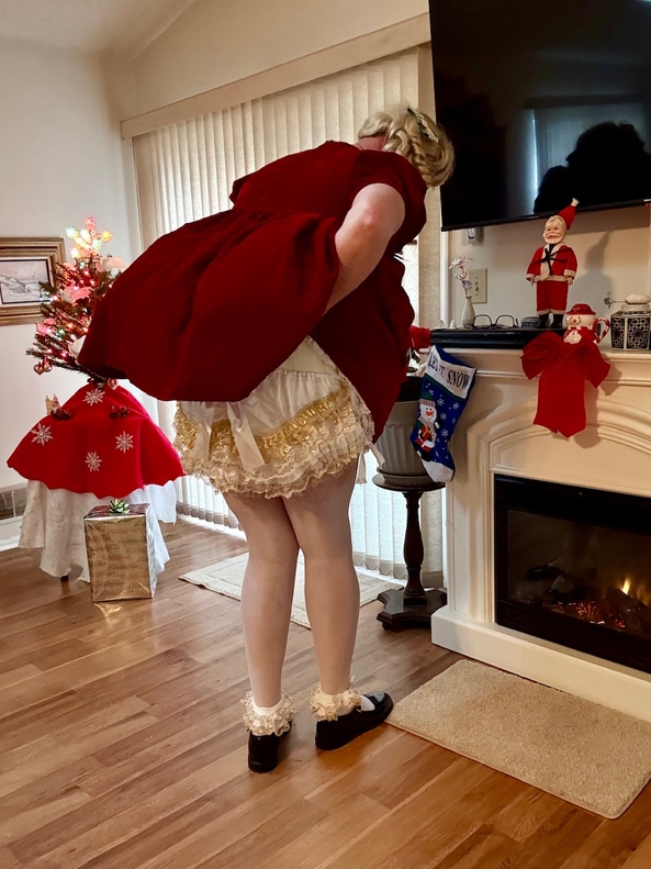 Christmas Panties - My different diaper cover panties., Diaper Covers, Adult Babies