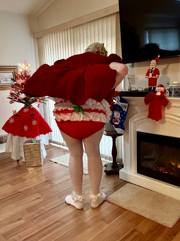 Christmas Panties - My different diaper cover panties., Diaper Covers, Adult Babies