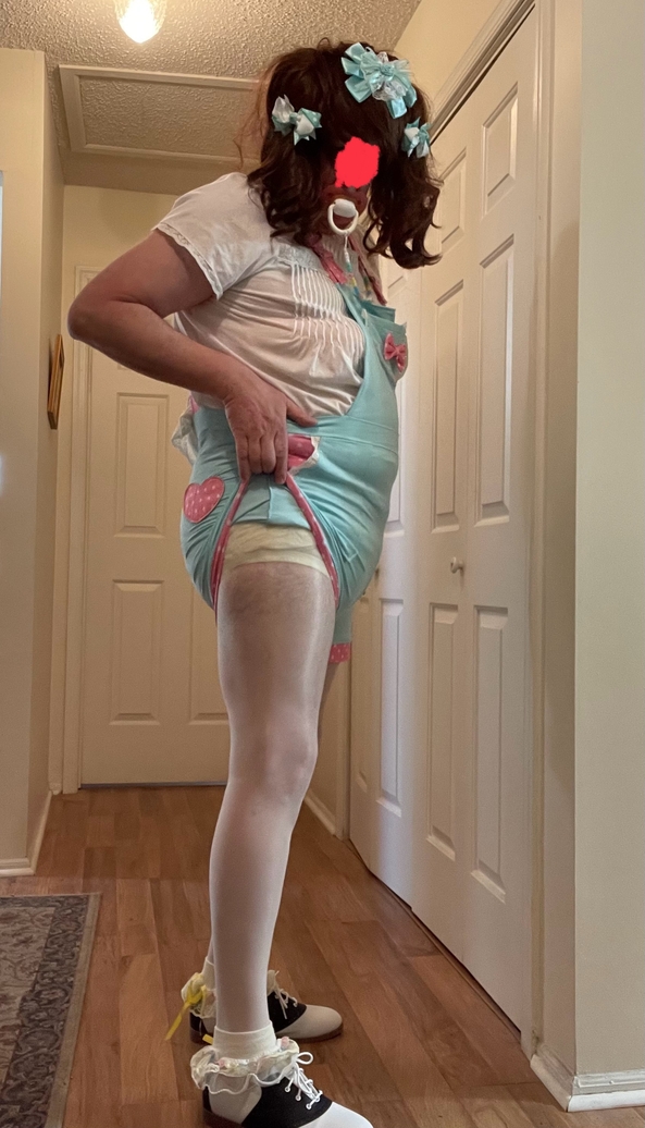 Shorts  - Dressed in my new shorts outfit. Lots of tops can go with this., Shorts , Adult Babies