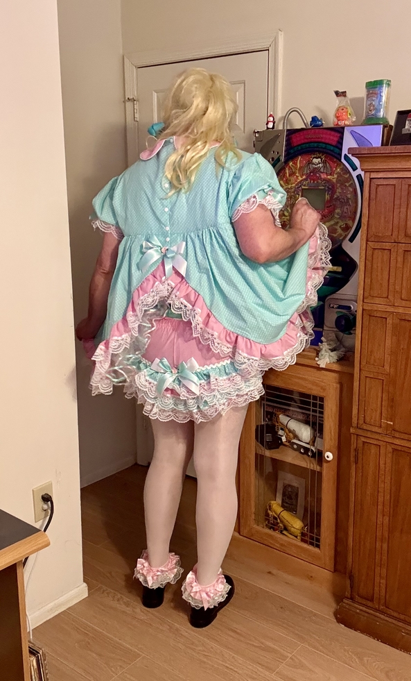 New My Binkies & Bows dress - Peek a boo dress, Sissy dress, Adult Babies