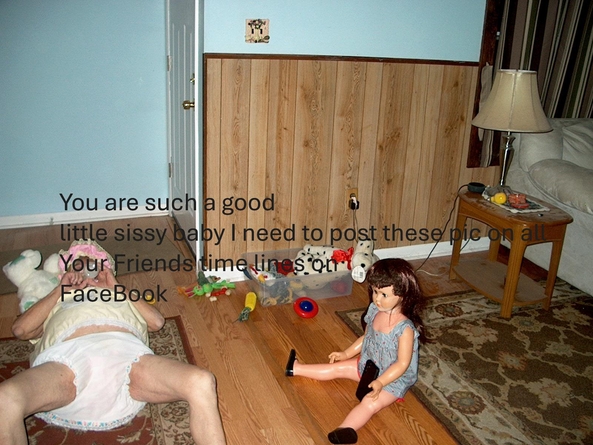 Bess controlling lil sissie  - Bess making lil sissie do as told, l]l sissie's Mummys pics, Dolled Up,Bad Boy To Good Girl,Diaper Lovers,Spankings,Adult Babies,Thumb Sucking,Feminization