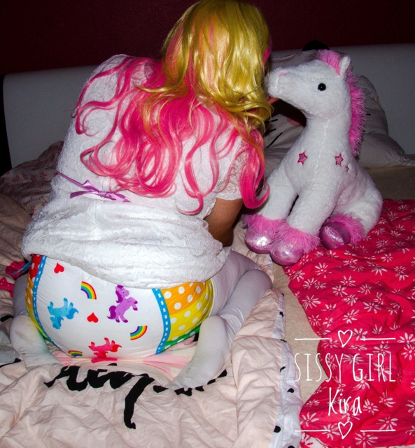 I Love my Pony - I Love my Pony and my Pony is so proud about me . A proud Sissy in a Pride Diaper , Diaper ‚ sissy,sissyboy,Sissybaby,diaperlover , Adult Babies,Sissy Fashion,Wetting The Bed,Diaper Lovers,Bad Boy To Good Girl