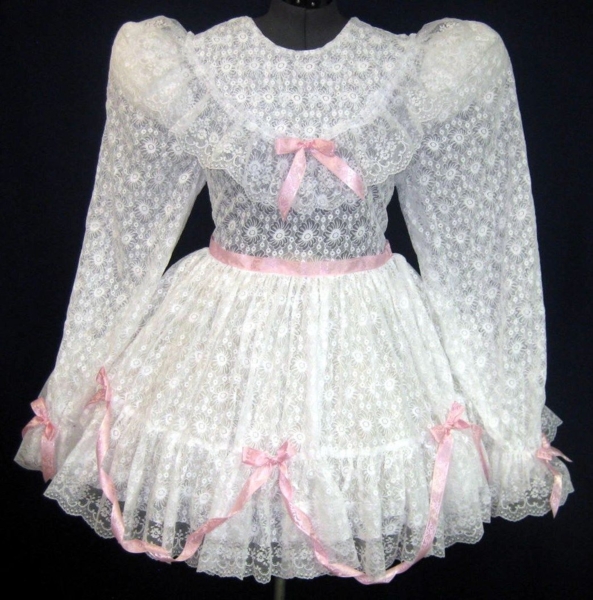 Wendy Girlpanty's dress this Wdnesday - That is how he was dressed by his nurse last Wednesday, dress regression satin ribbons bonnet gloves, Adult Babies,Feminization,Hormones,Dominating Mistress Or Master,Mind Altering,Breast Feeding,Spankings,Wetting Without Diapers,Dolled Up