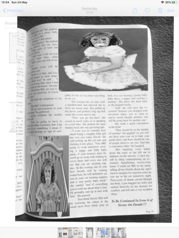 Promises Promises - Part 7, Sissy sissybaby, Adult Babies,Feminization,Diaper Lovers