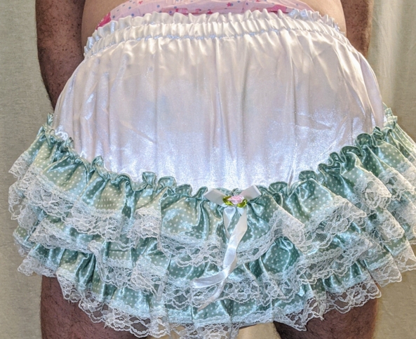 And the winner of mommy's outfit poll for me is...Both - Mommy let you all pick my outfit in our last post.  It was a tie so mommy said I get to show off both.  Was put in the dress all day and the sailor romper for bed time, satin dress,romper, Adult Babies,Sissy Fashion