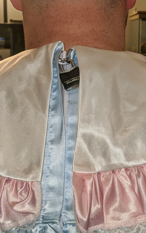 New outfit, and hopefully more soon, satin,romper, Adult Babies,Feminization,Sissy Fashion,Dolled Up