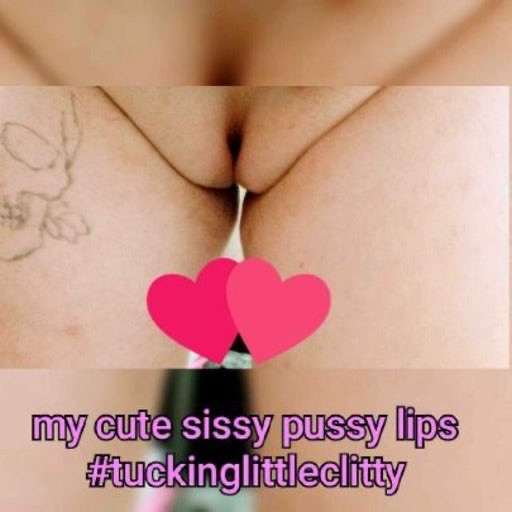 Clitty tucked anyone wanna send nudes - Tiny clitty tucked away, Tucked,sissy,horny , Feminization