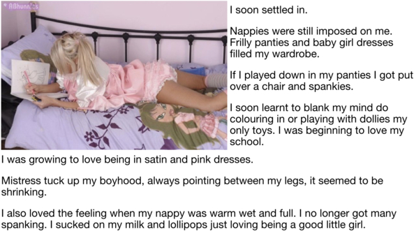 Anabel’s choice, Abdl, Adult Babies,Feminization,Diaper Lovers,Sissy Fashion,Spankings