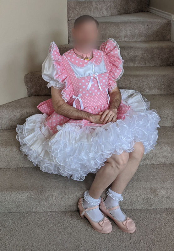 Dress delivery day, sissy dress, Sissy Fashion