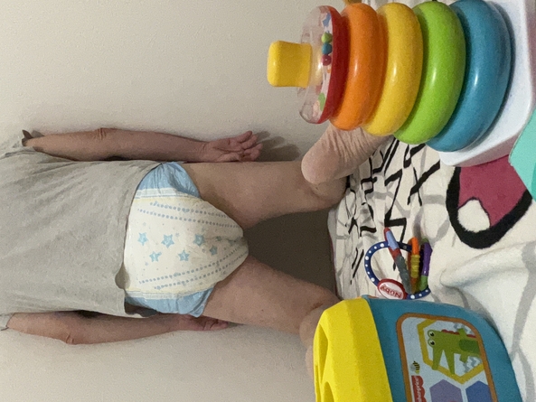 Baby playtime  - Baby playing then was misbehaving and had to do corner time , Adult baby,regression,thick diaper , Adult Babies,Feminization,Masterbation,Sissy Fashion,Diaper Lovers