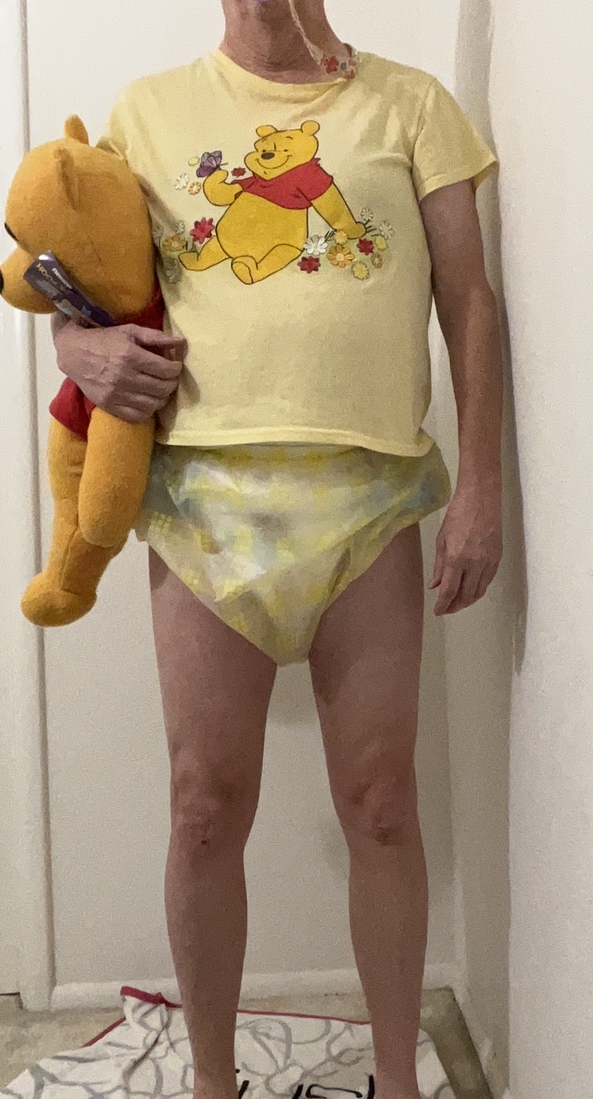 Sissy baby who deserves diapers  - Showing off what a baby I am in my diapers and plastic panties, I’m such a mess wanting to be put into them and made fun of , Sissy diapers,plastic panties,submissive , Adult Babies,Feminization,Dominating Mistress Or Master,Sissy Fashion,Diaper Lovers