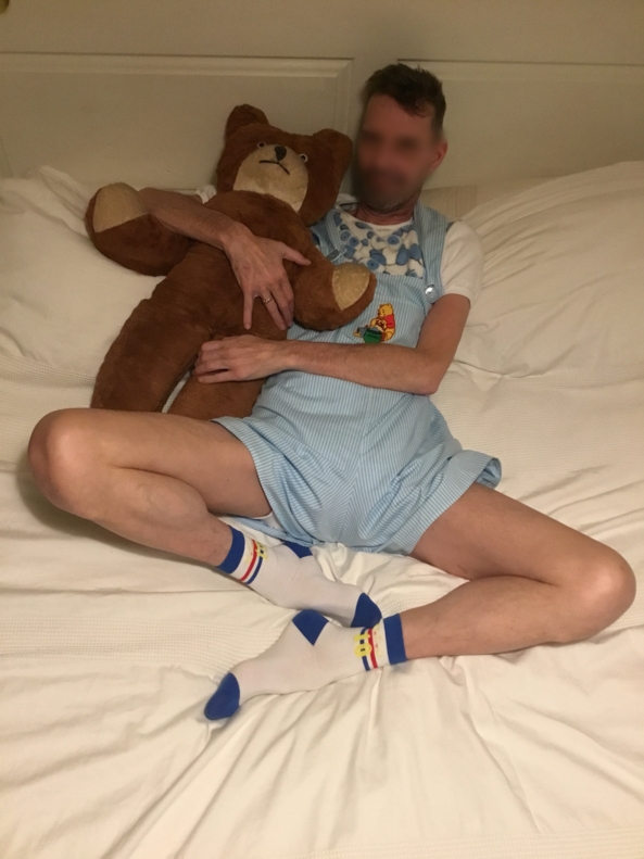 More of me - Just chillin, Romper,teddy,onesie, Adult Babies,Diaper Lovers,Gay Orientation,Bad Boy To Good Girl