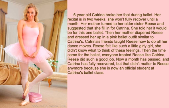 Four Pretty Ballerinas - I meant to post this on Valentine's Day, but got delayed, poop,tutu,ballet,ballerina,, Adult Babies,Thumb Sucking,Sissy Fashion,Fairytale,Wetting The Bed,Diaper Lovers,Dolled Up
