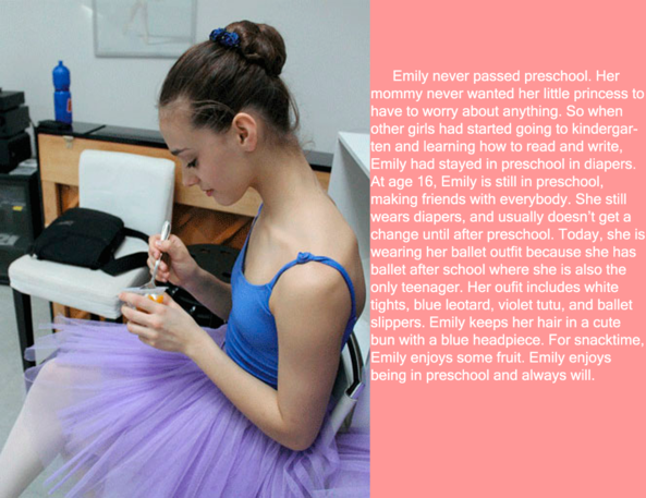 Ballerina - Three cute ballerina stories., ballerina,ballet, Adult Babies,Wetting The Bed,Diaper Lovers